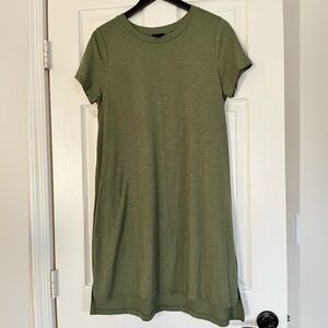 Mossimo Green T-Shirt Dress